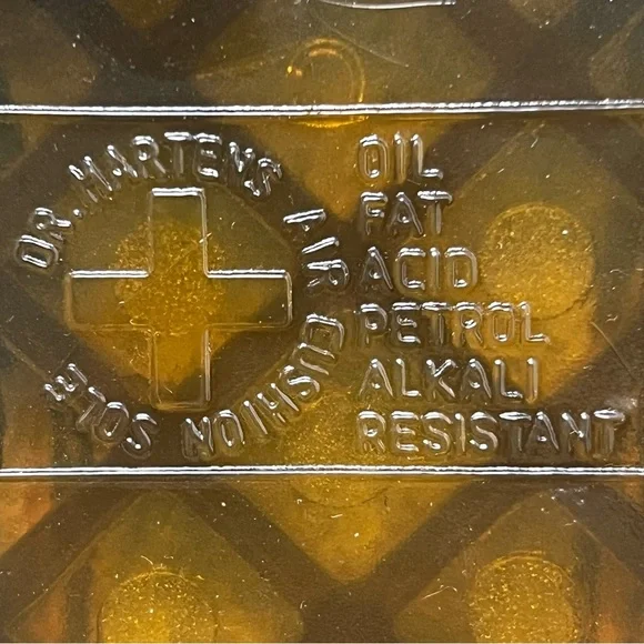 Dr. Martens White Boots with Black Laces - Picture 7 of 9